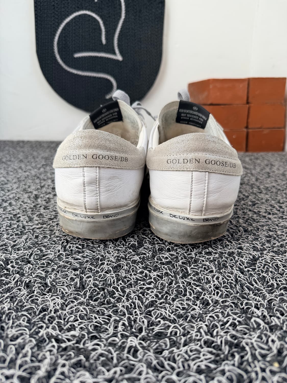 골든구스 하이스타 흰색 스니커즈 42/280 상품이미지6