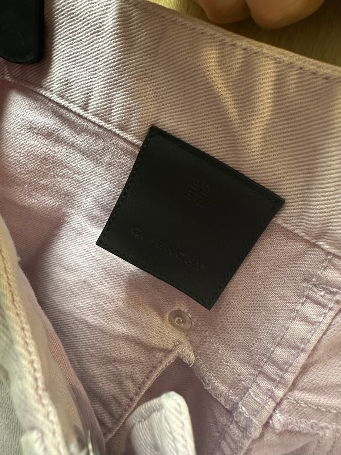 지방시 핑크 + 연보라 데님 28 Givenchy denim 상품이미지7