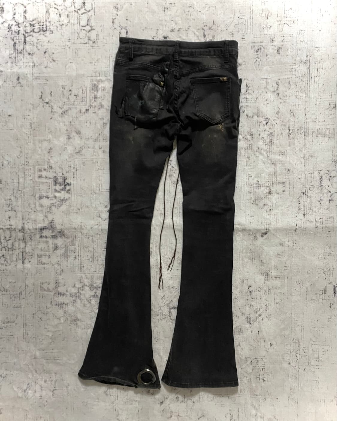 (최종 가격 인하) Lace-up flare jeans 상품이미지8