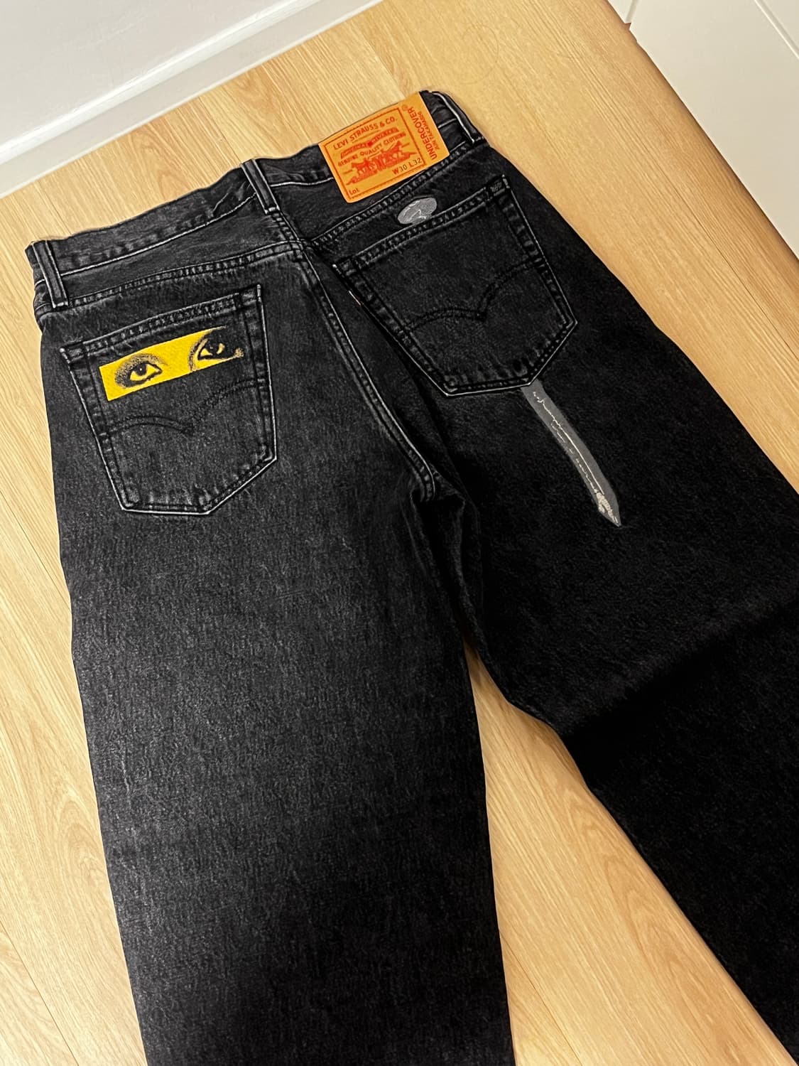 리바이스 x 언더커버 UC1E9502 팬츠 블랙 30 상품이미지1