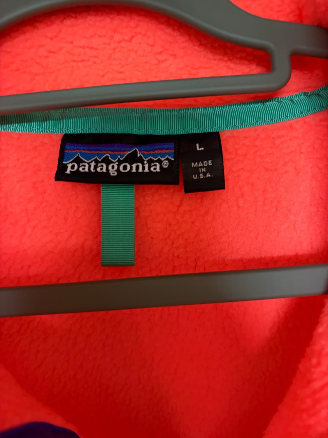 90s 파타고니아 신칠라 코랄 L 상품이미지4