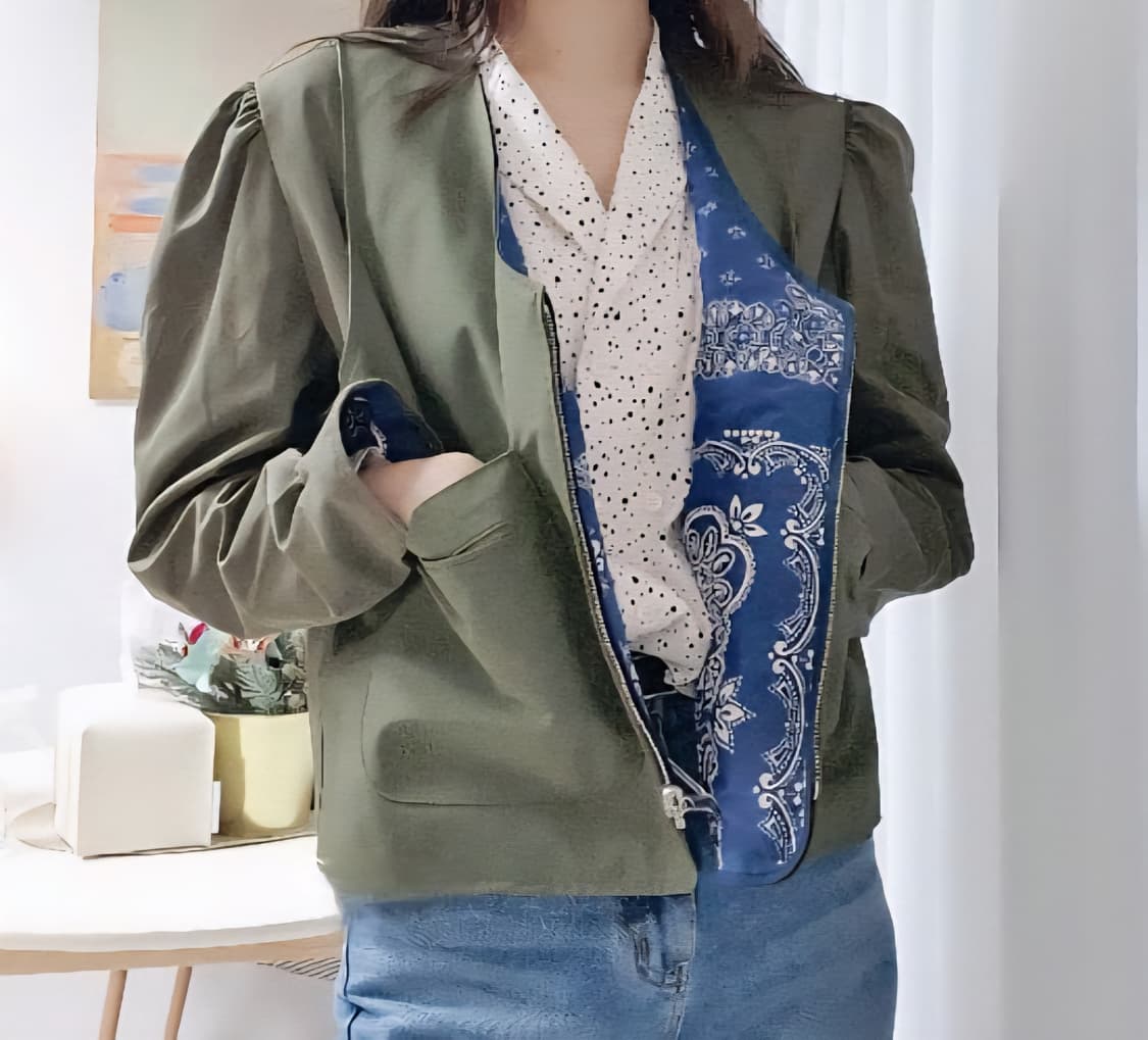 보카바카 페이즐리 자켓 (한지민 착용) 상품이미지3