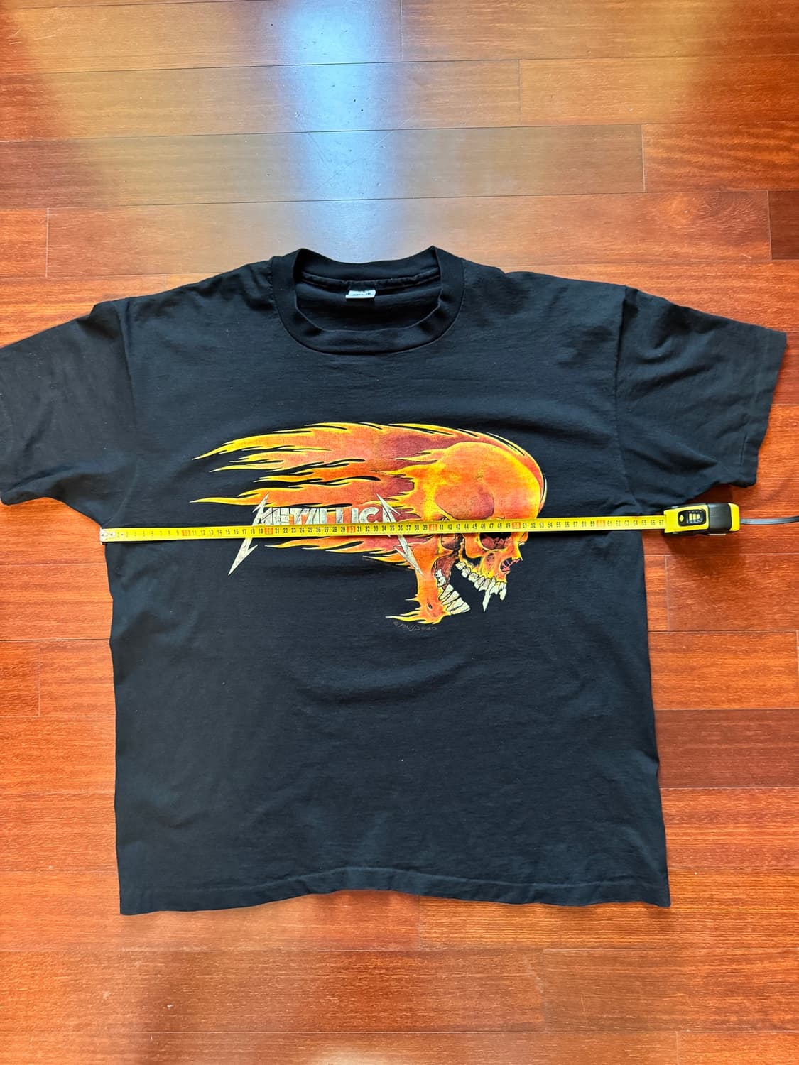 [XXL] 90s Metallica 메탈리카 Flaming Skull 상품이미지6