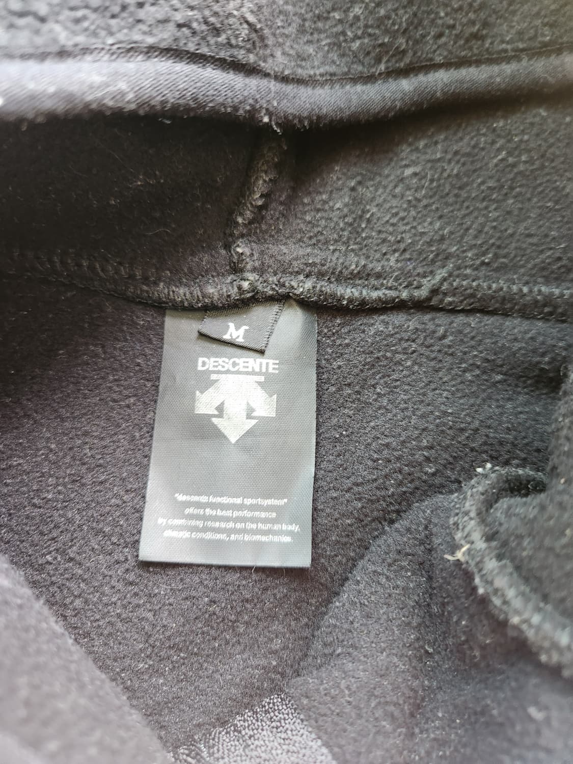 데상트 아우디 스위스 스키팀 플리스 후드집업 M 상품이미지2