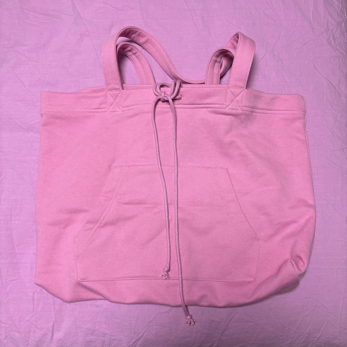 더이너스 후디쇼퍼백 핑크 상품이미지1