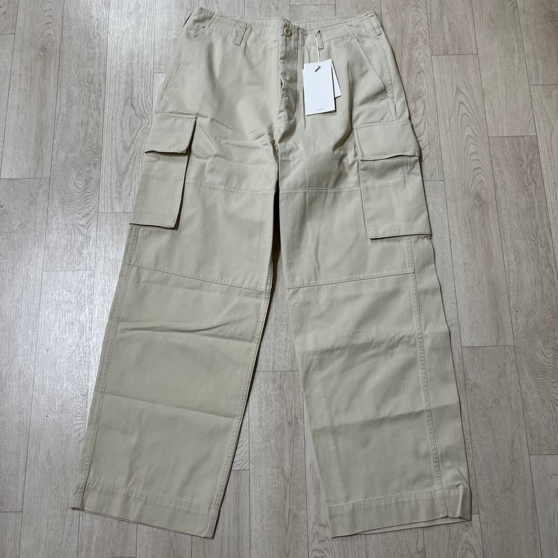[4] 브라운야드 카고 팬츠 아이보리 상품이미지1