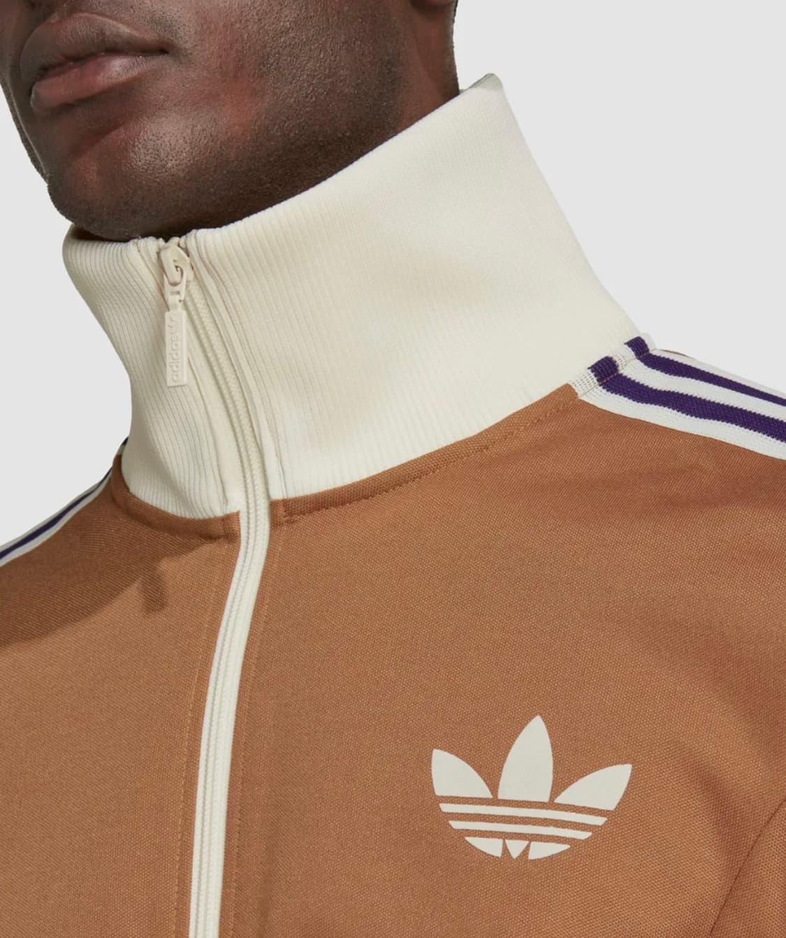아디다스 아디컬러 70s 스트라이프 트랙탑 - 브라운 / IB3427 상품이미지4