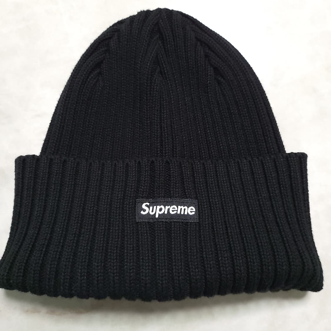 슈프림 오버다이드 비니 블랙 상품이미지1