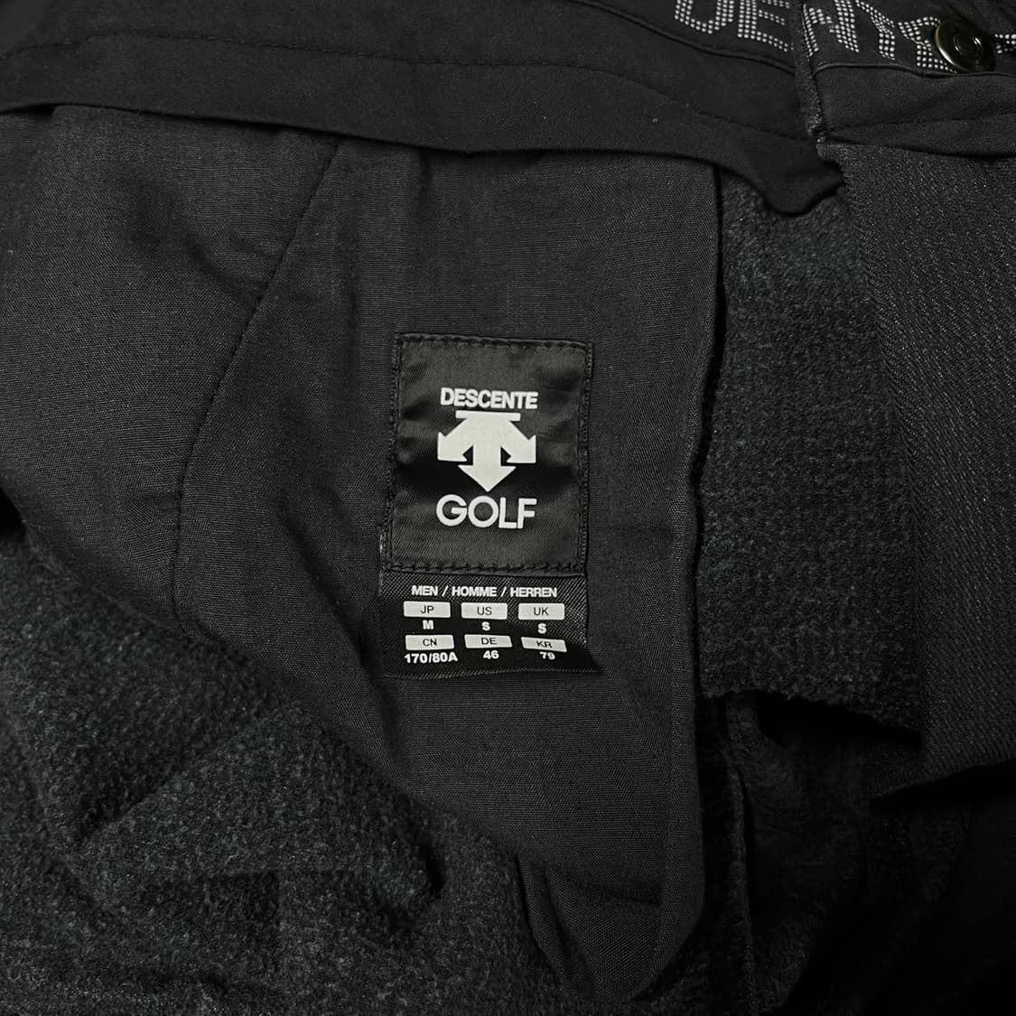 [30] 데상트 골프 기모 남성 스판바지 팬츠 상품이미지6