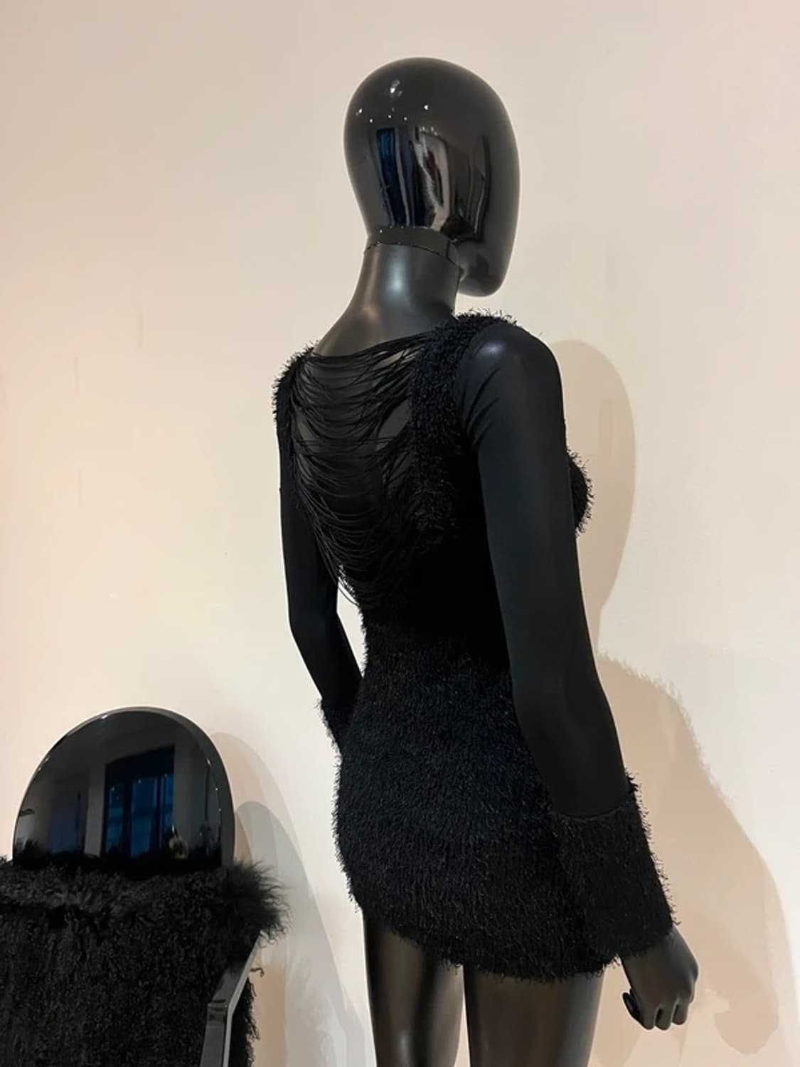 Gothic long top mini dress 상품이미지3