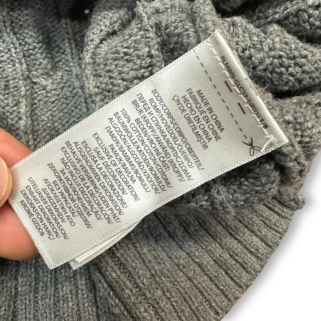 폴로랄프로렌 케이블 니트 상품이미지5