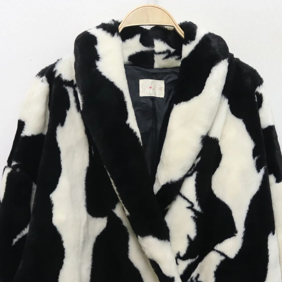 90's 레어빈티지 아트 퍼코트 64374 상품이미지4