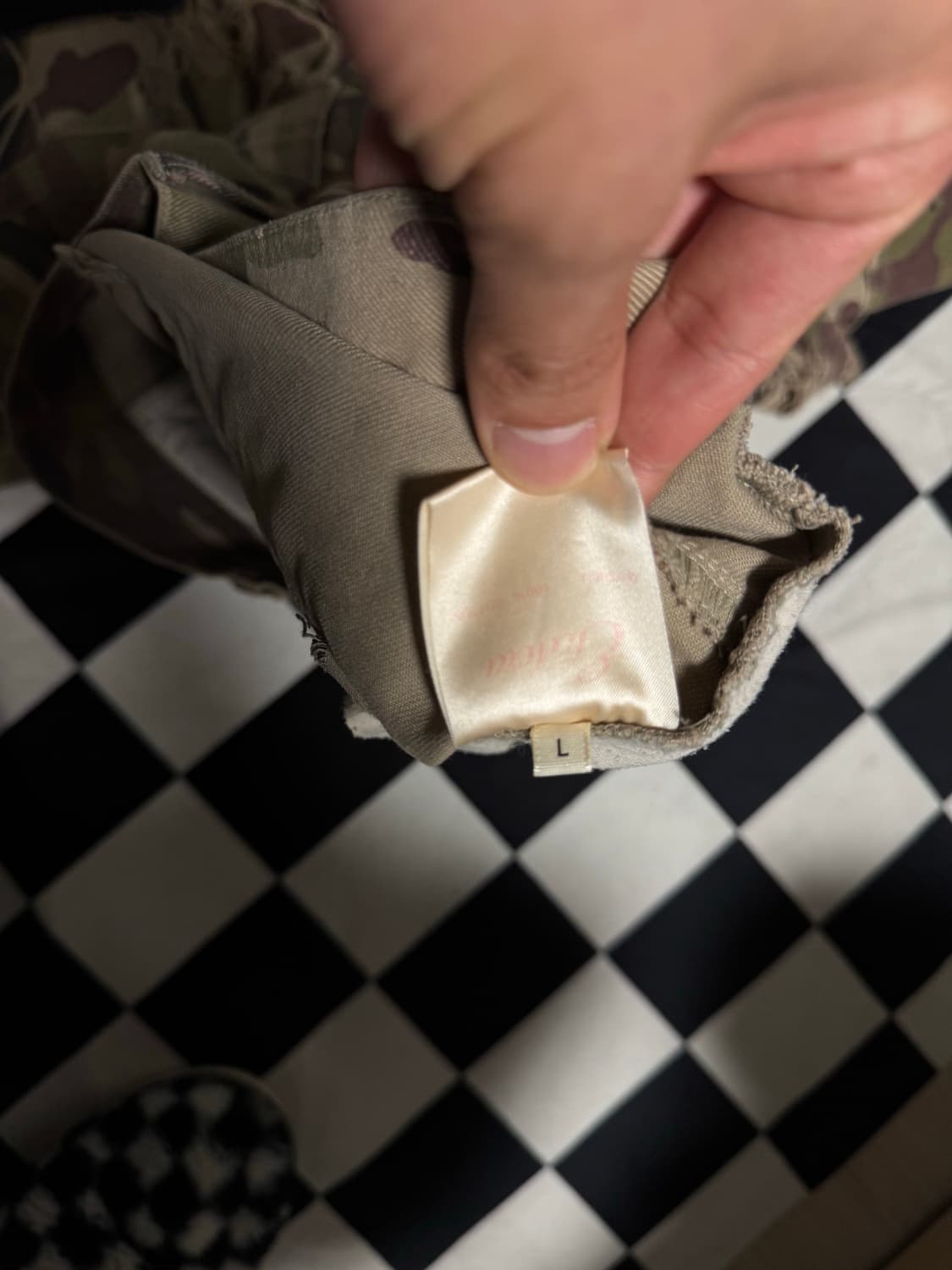 ETCE 디스트로이드 카모 배기 팬츠 OG / L 상품이미지5