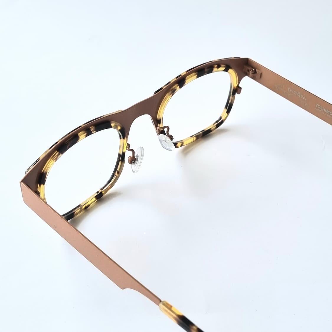 데드스탁 긱시크 요시모토  호피 콤비 안경테 720 상품이미지6