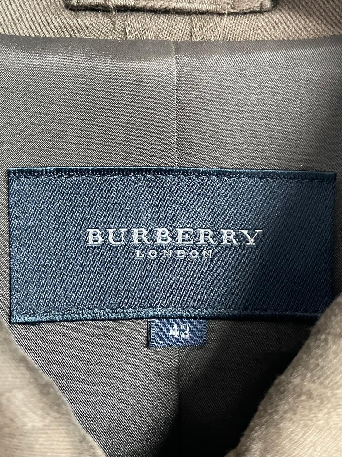 버버리 블랙라벨 브라운 노바체크 자켓  (on.278)    상품이미지8