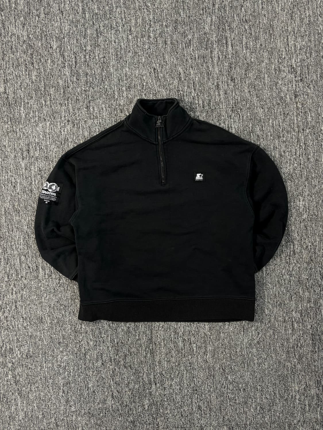 스타터 오버핏 하프집업 상품이미지1