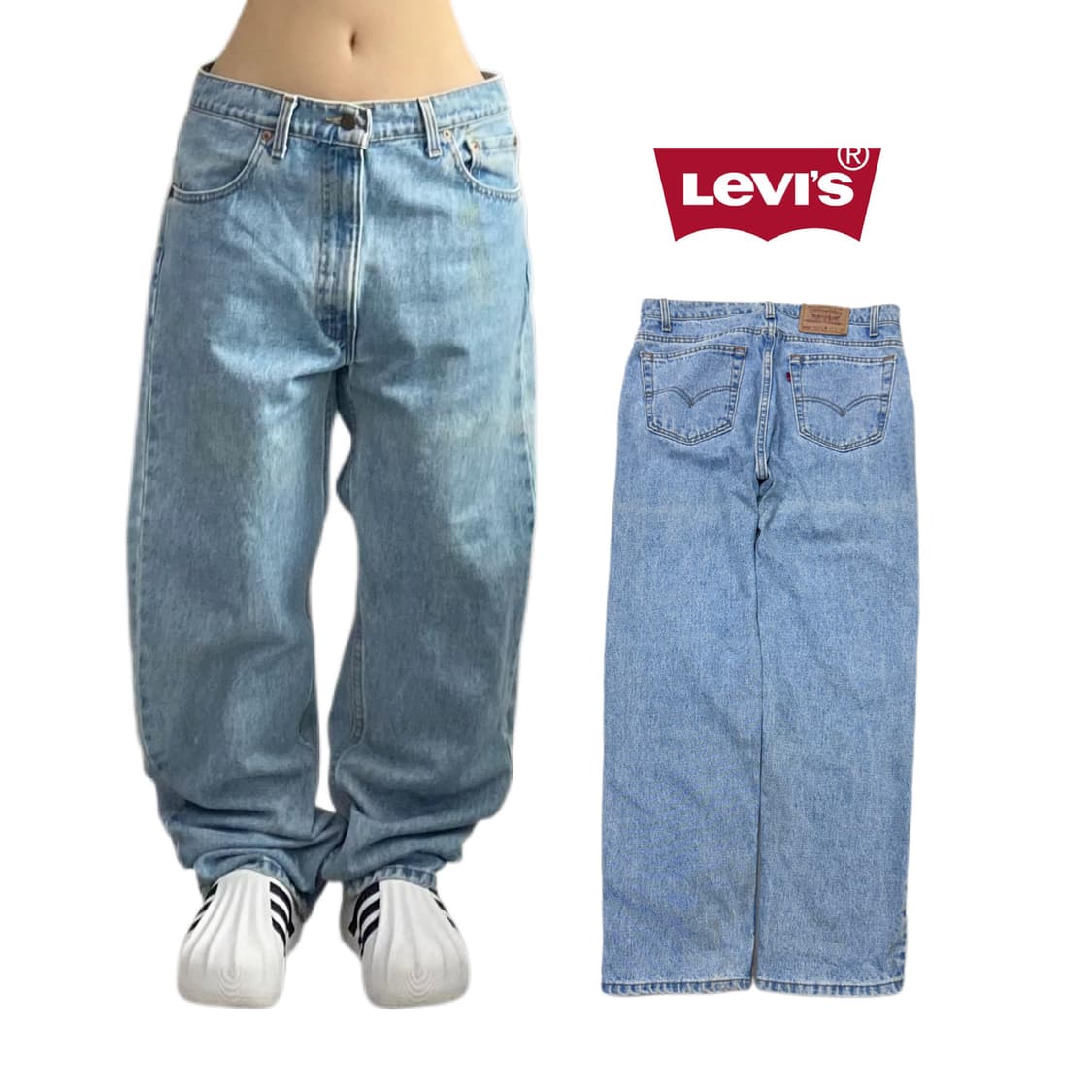 리바이스 90s 505 워싱 데님팬츠 상품이미지1