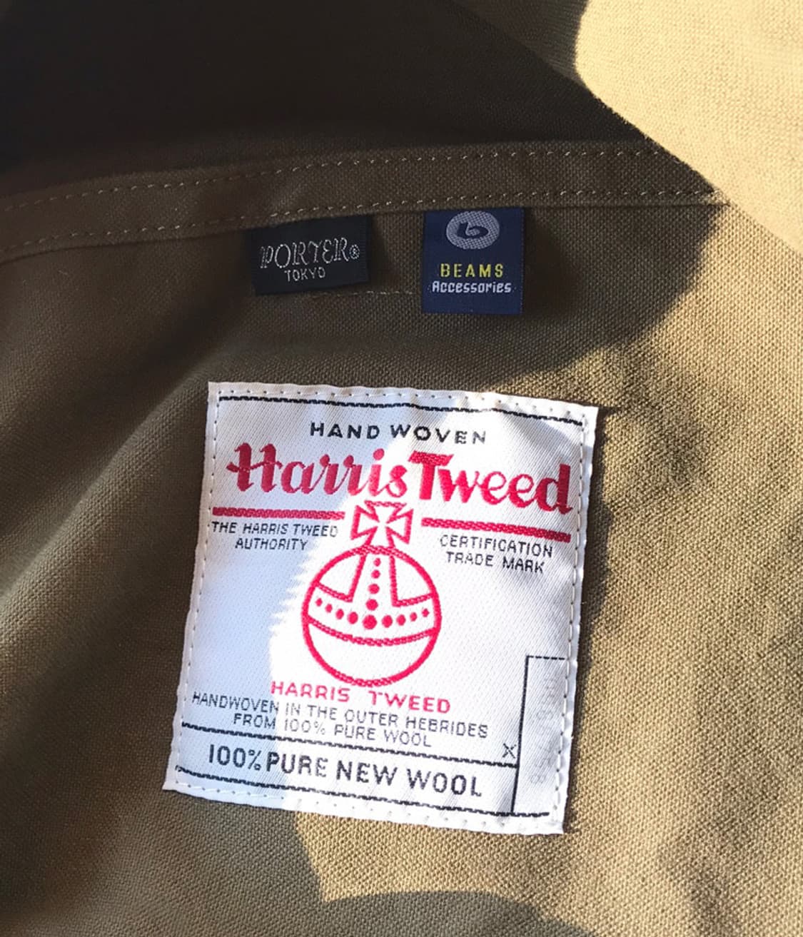PORTER x BEAMS x Harris Tweed 상품이미지3