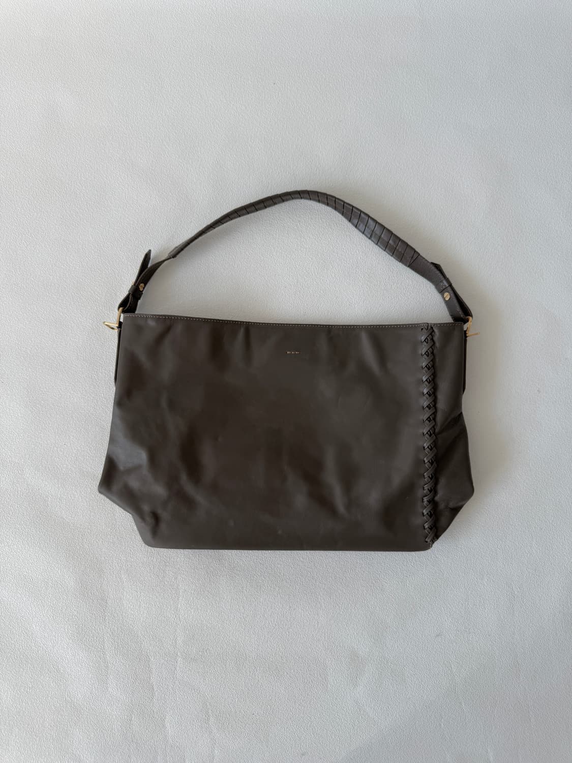 Pre owned 레더 숄더백 상품이미지1