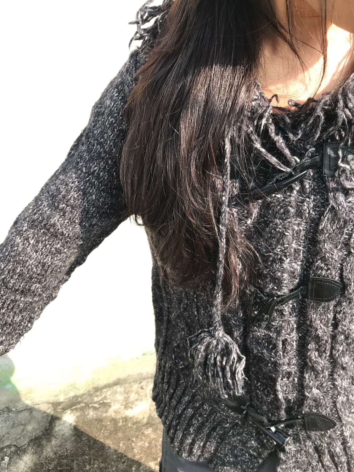 윈터 프린지 니트 상품이미지8