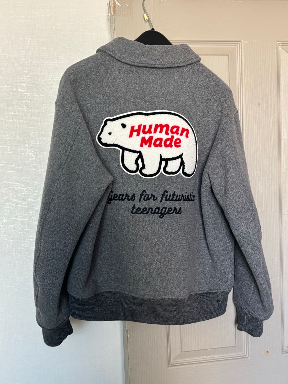 [XL] 휴먼메이드 멜튼 울 자켓 그레이 상품이미지3