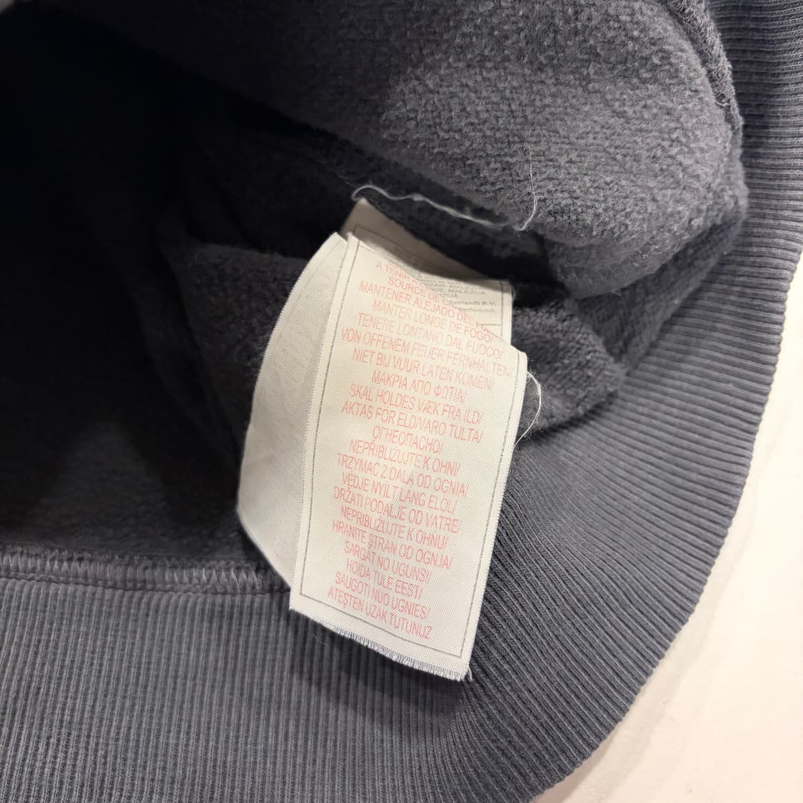 [M] 조던 23 빅로고 후드집업 그레이 B450 상품이미지7