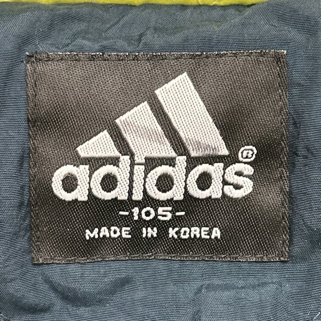 아디다스 올드스쿨 네이비 형광 후드 바람막이 점퍼 105 상품이미지6