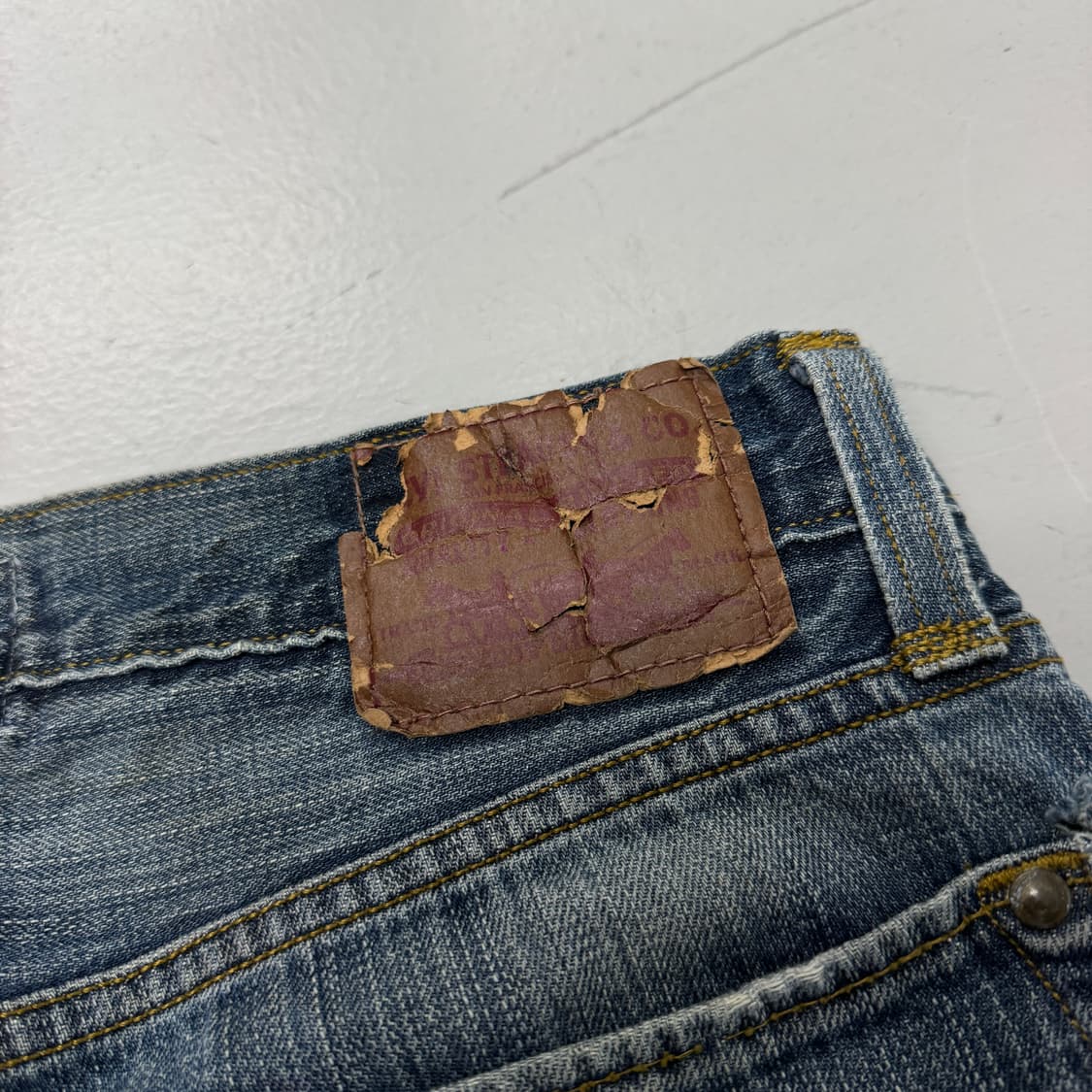 리바이스 00s 527 부츠컷 워싱 데님팬츠 상품이미지6