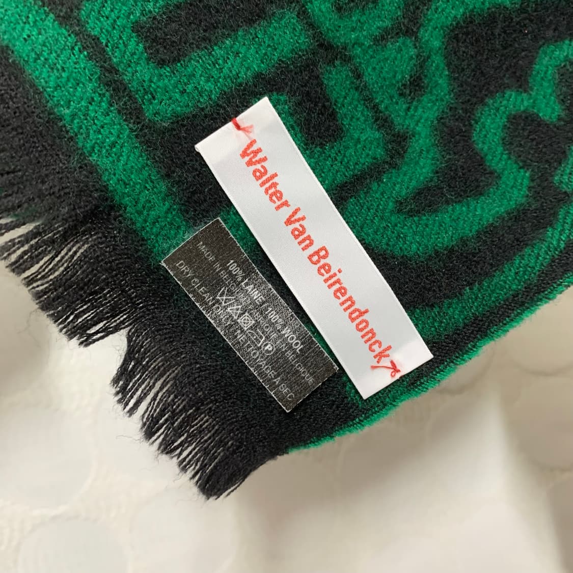 WALTER VAN BEIRENDONCK 23fw 머플러 상품이미지5