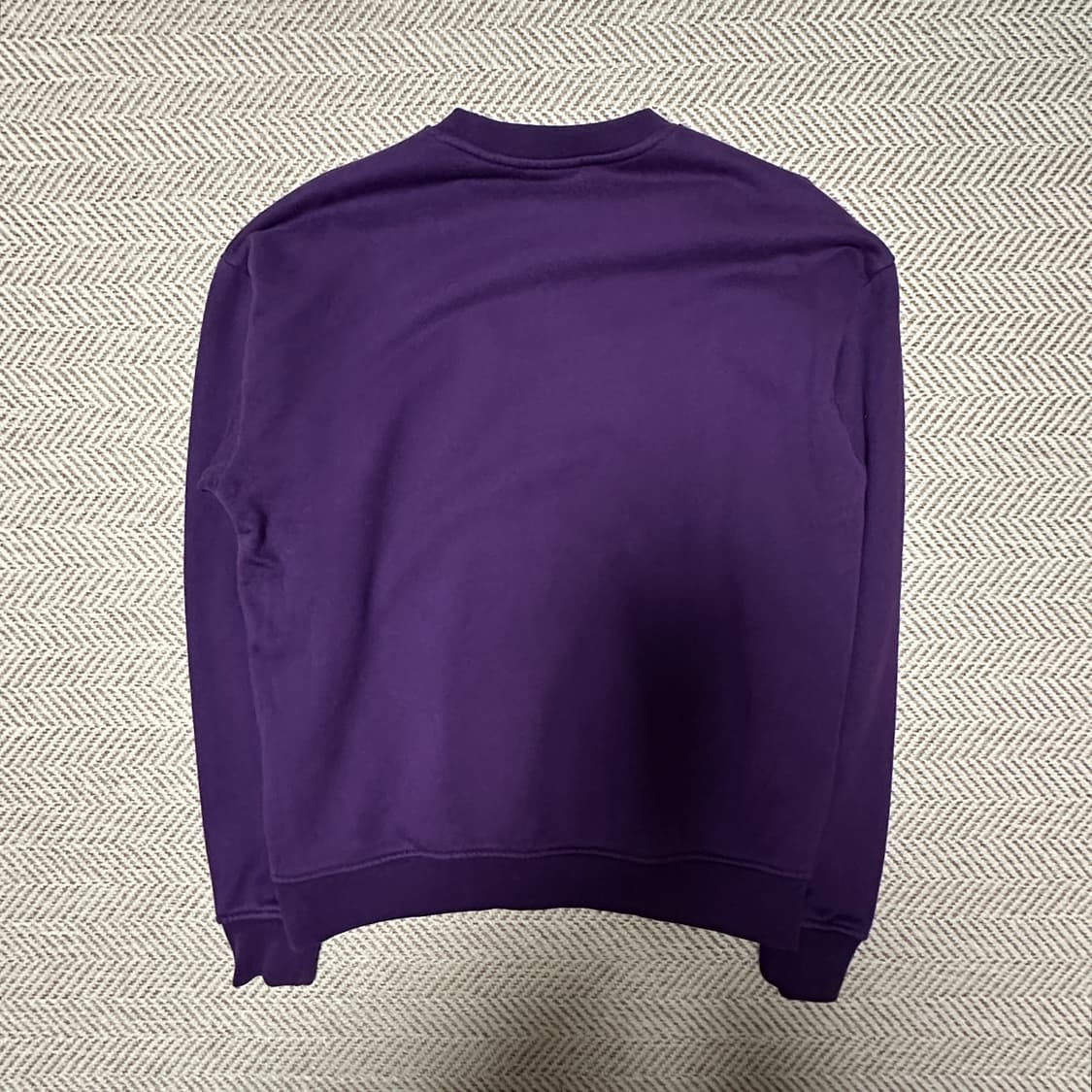 KITH box logo sweatshirt purple 상품이미지2