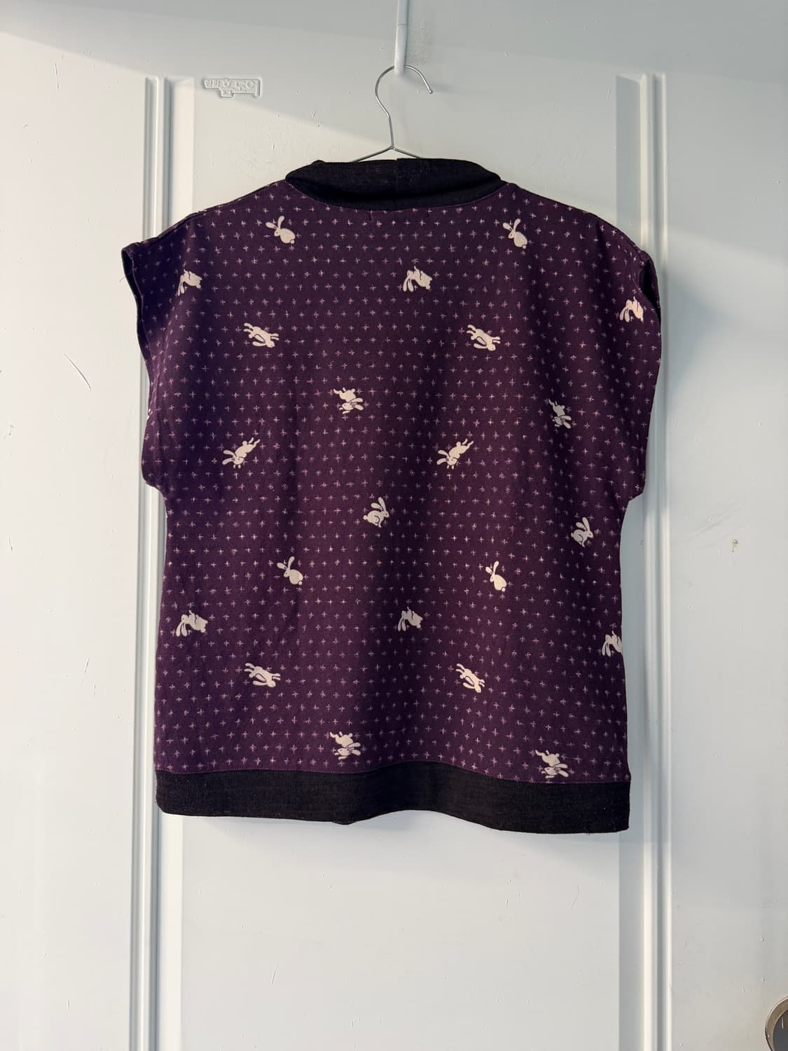 일본빈티지 퍼플레빗 레이어드 탑 상품이미지10