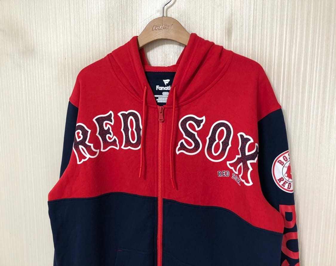 MLB 파나틱스 보스턴레드삭스 후드집업티셔츠 L(해외) 상품이미지6