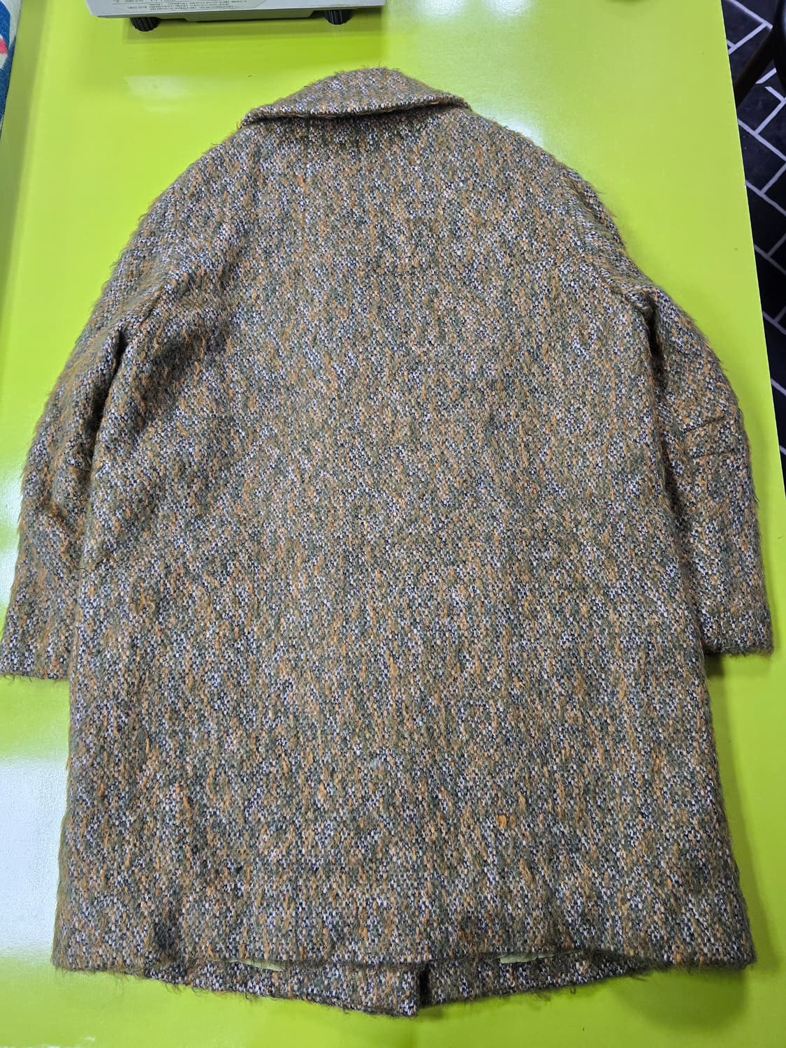 헤링본 트위드 하프 코트 (1222) 상품이미지2