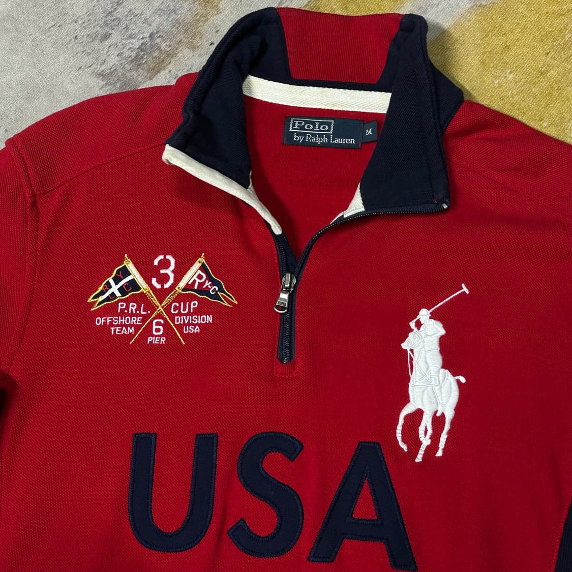 폴로랄프로렌 USA 하프집업 상품이미지2