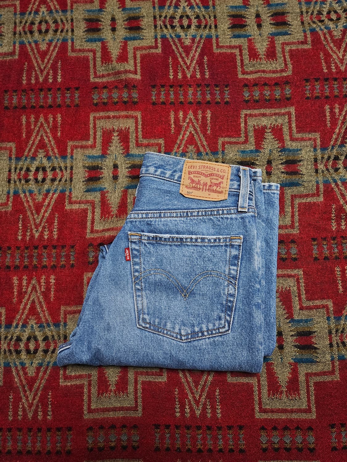 Levis 501 연청 데님 진 26 상품이미지1