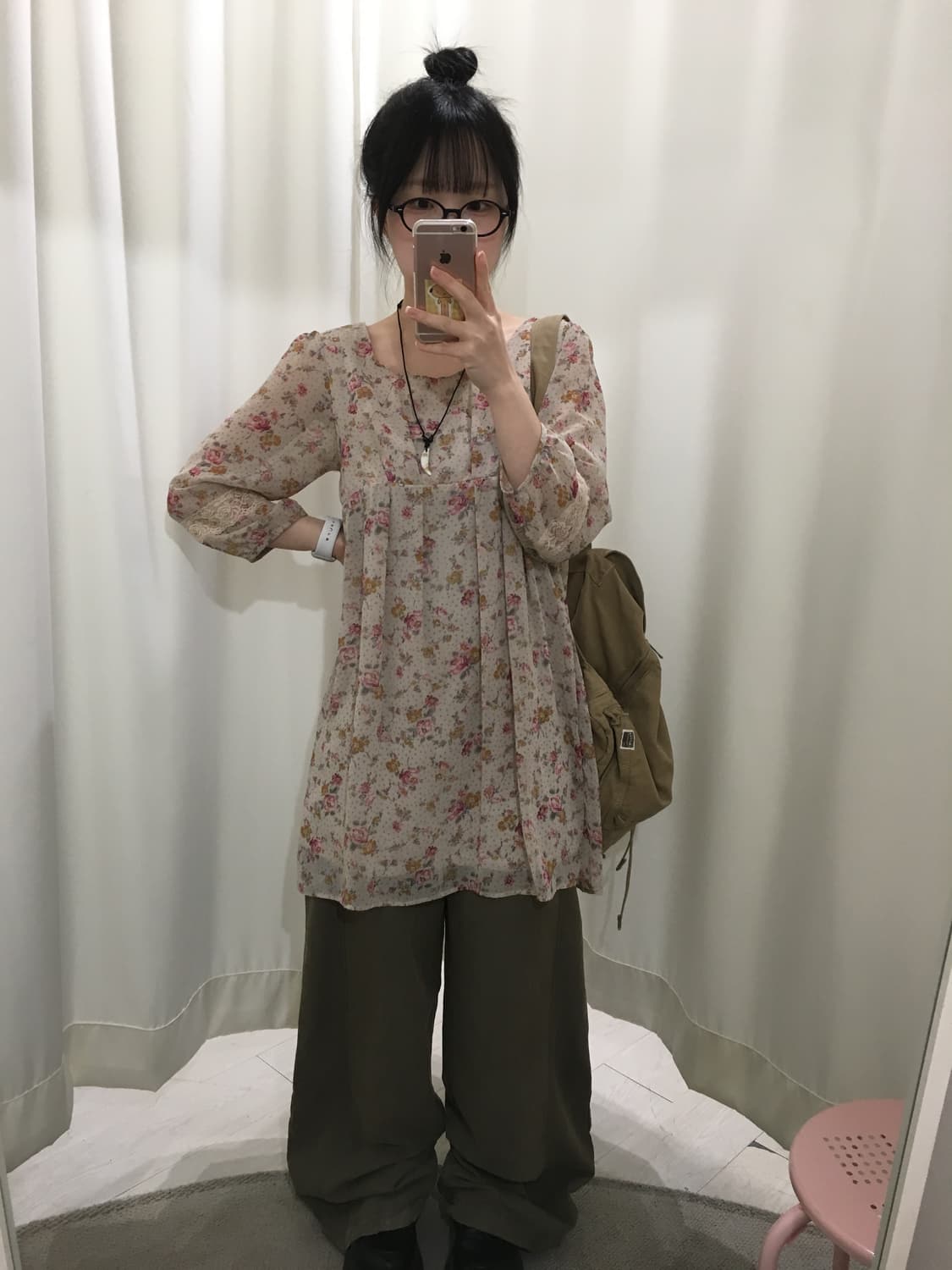 잔꽃 도트 미니 원피스 상품이미지3