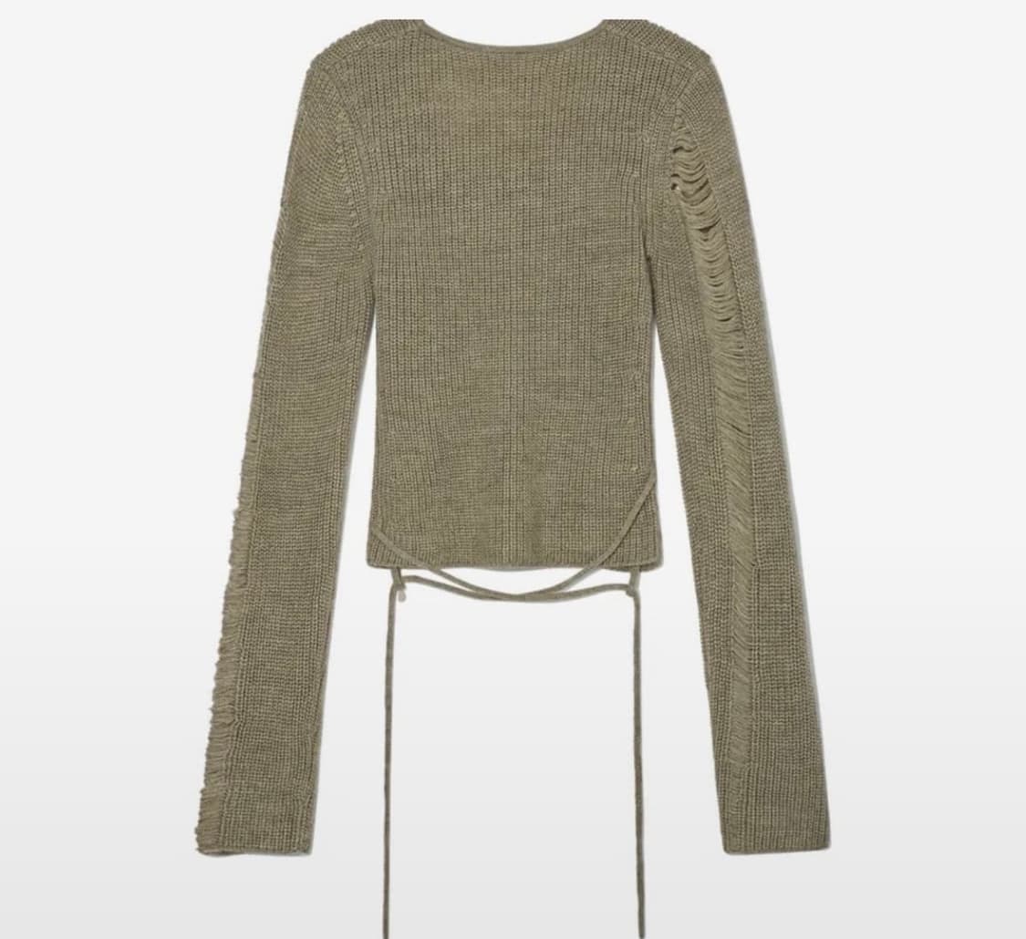 글로니 SAHARA DAMAGED wool knit top  상품이미지2