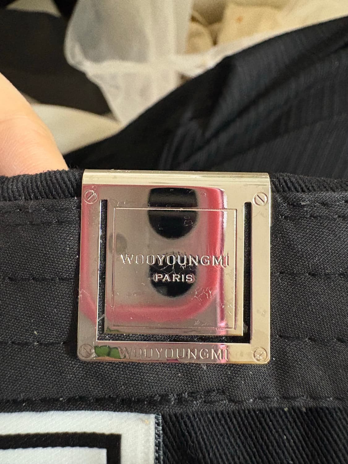 우영미 볼캡 모자 블랙 상품이미지4