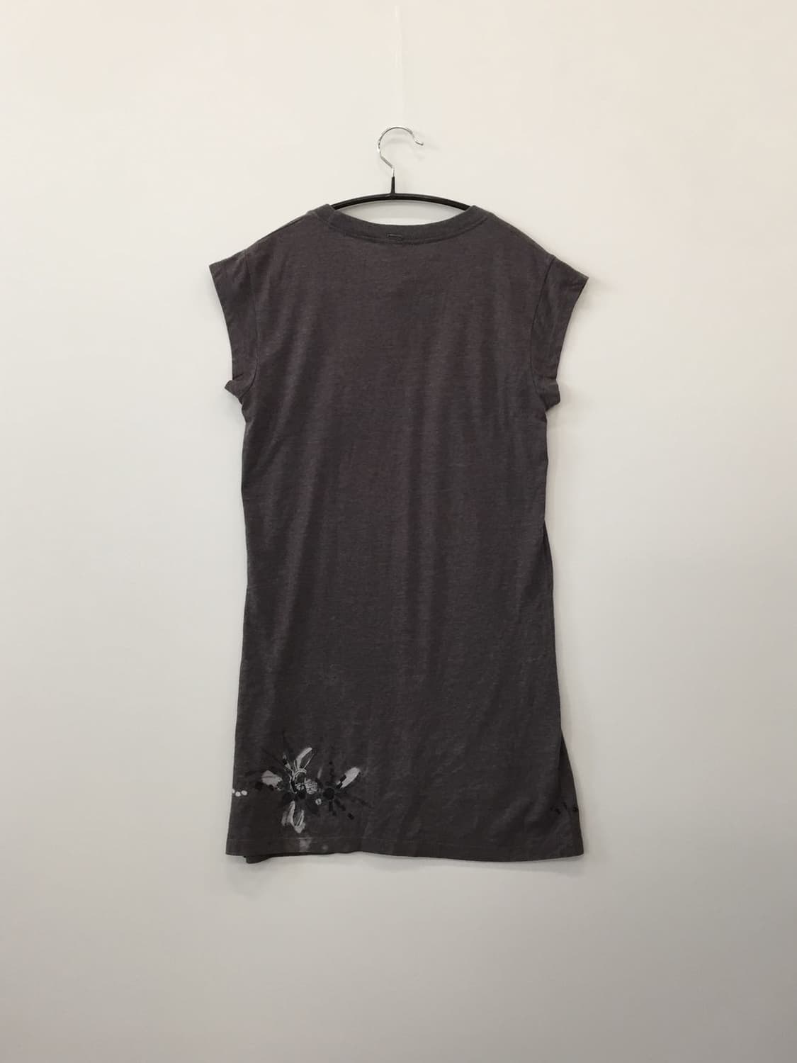 'Diesel' Gray Sleeveless Mini Dress 상품이미지4