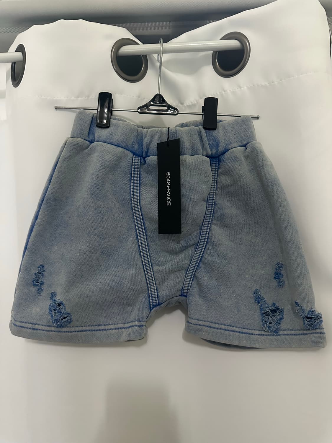 604service distressed shorts 반바지 S 상품이미지4