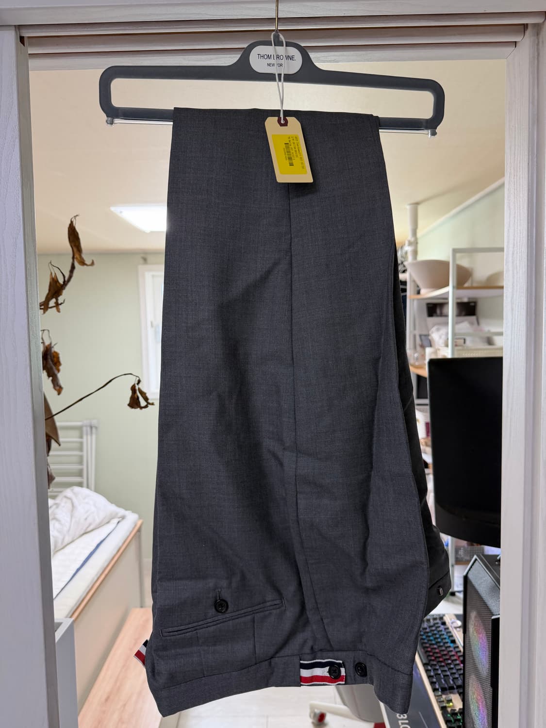 [3,4,5] 톰브라운 클래식 수트 미드그레이 차콜 ,로우라이즈 슬랙스 상품이미지8