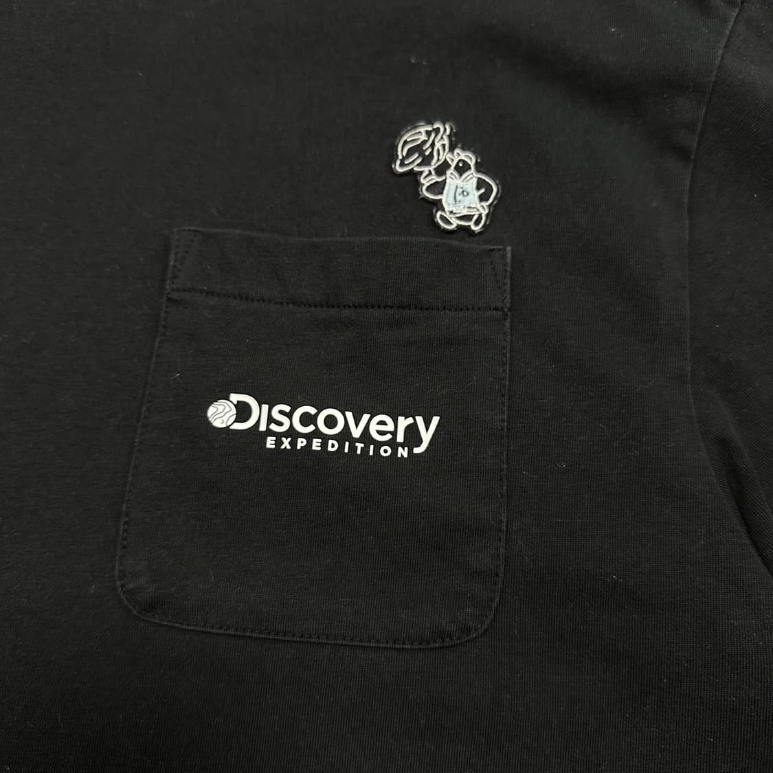 ✨ (만원 빈티지) 디스커버리 블랙 반팔티 상품이미지3