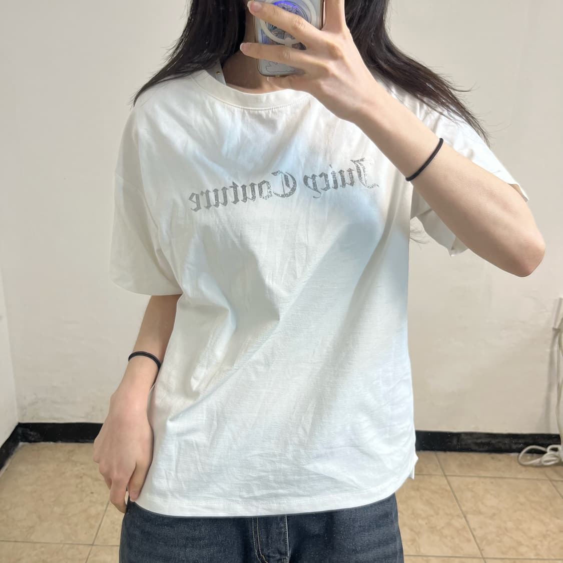 Juicy Couture white t-shirt 상품이미지3