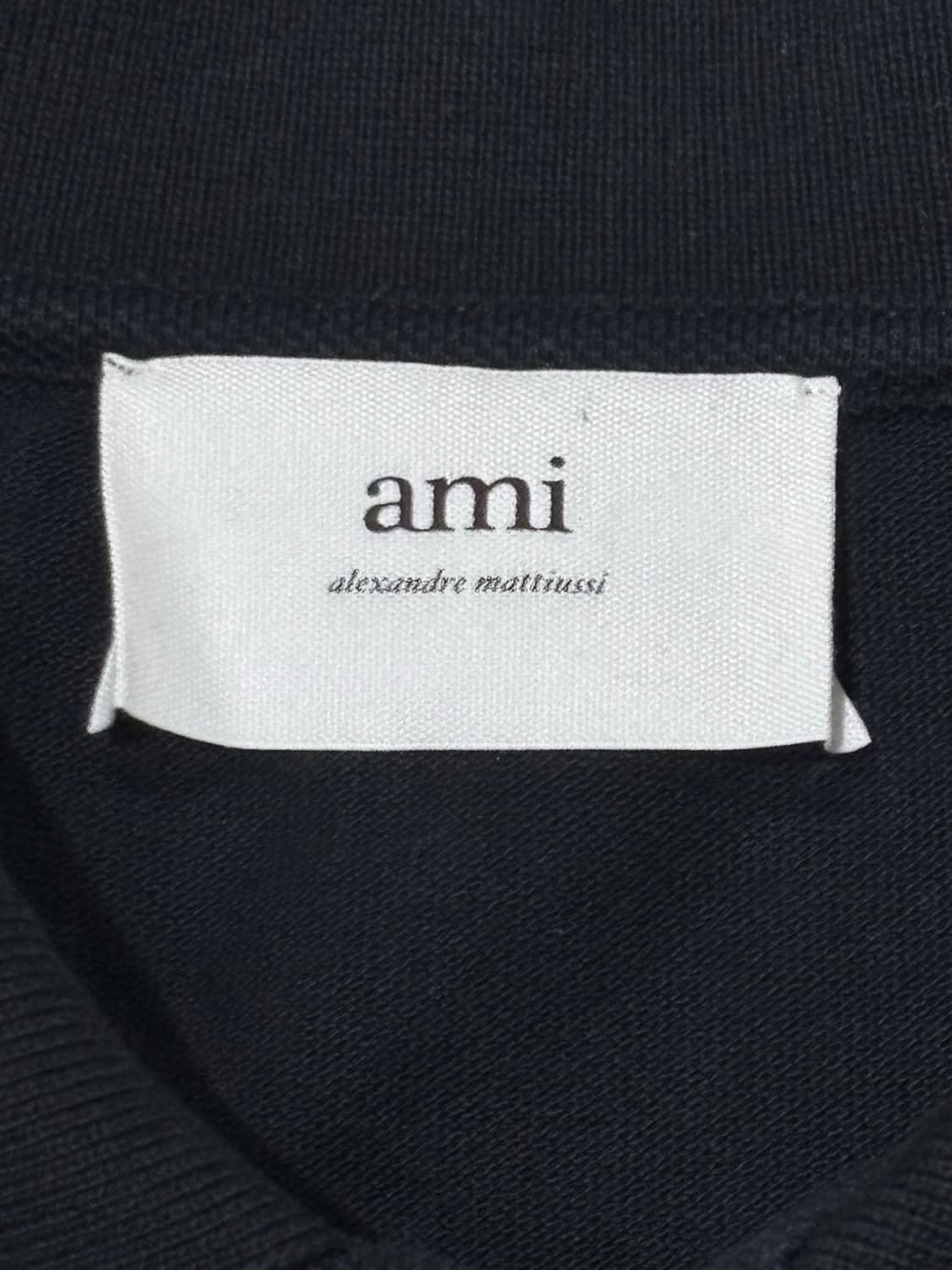 아미 스몰하트 반팔 카라티 상품이미지6