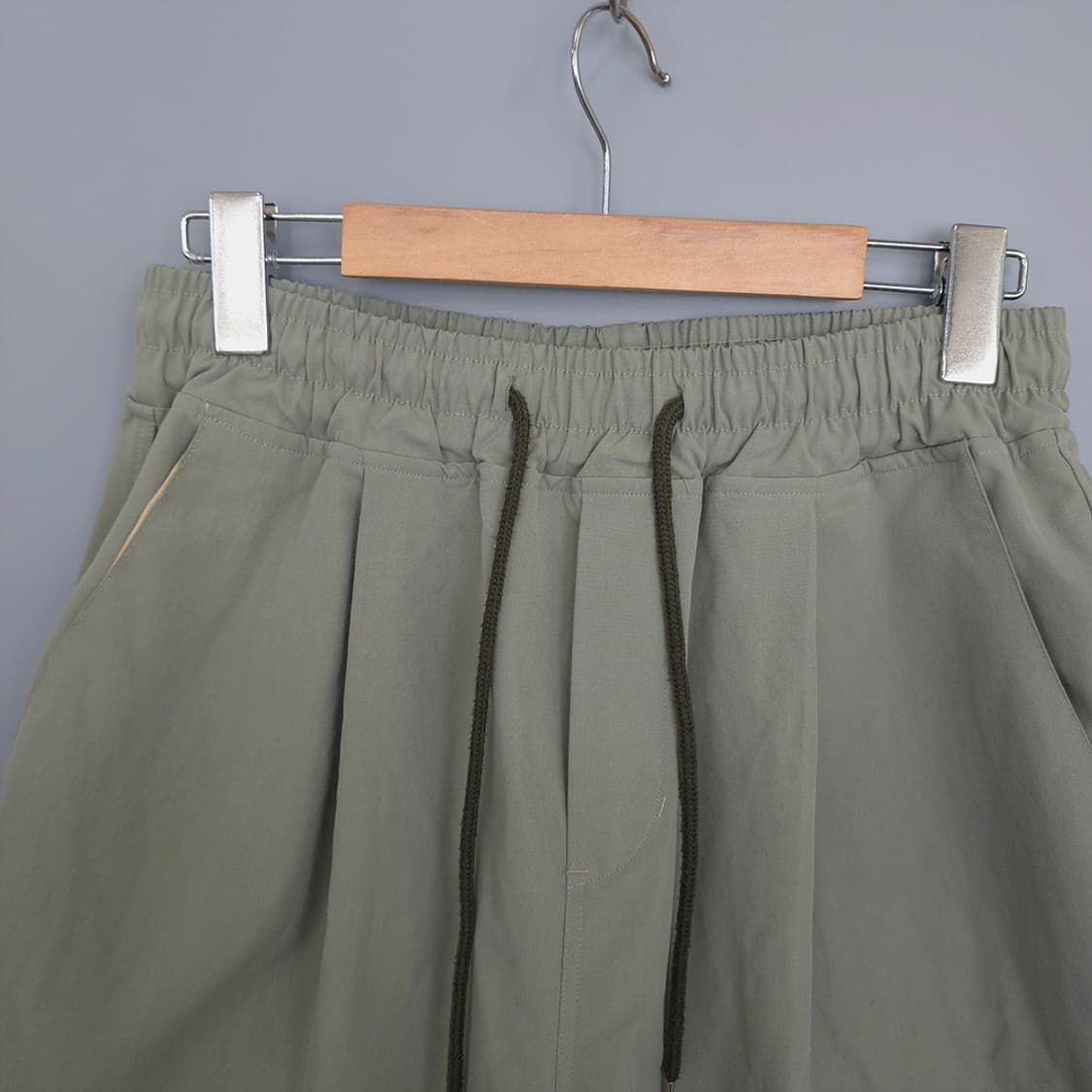 마일 MILE 밴딩 와이드 스트링 팬츠 L 상품이미지2