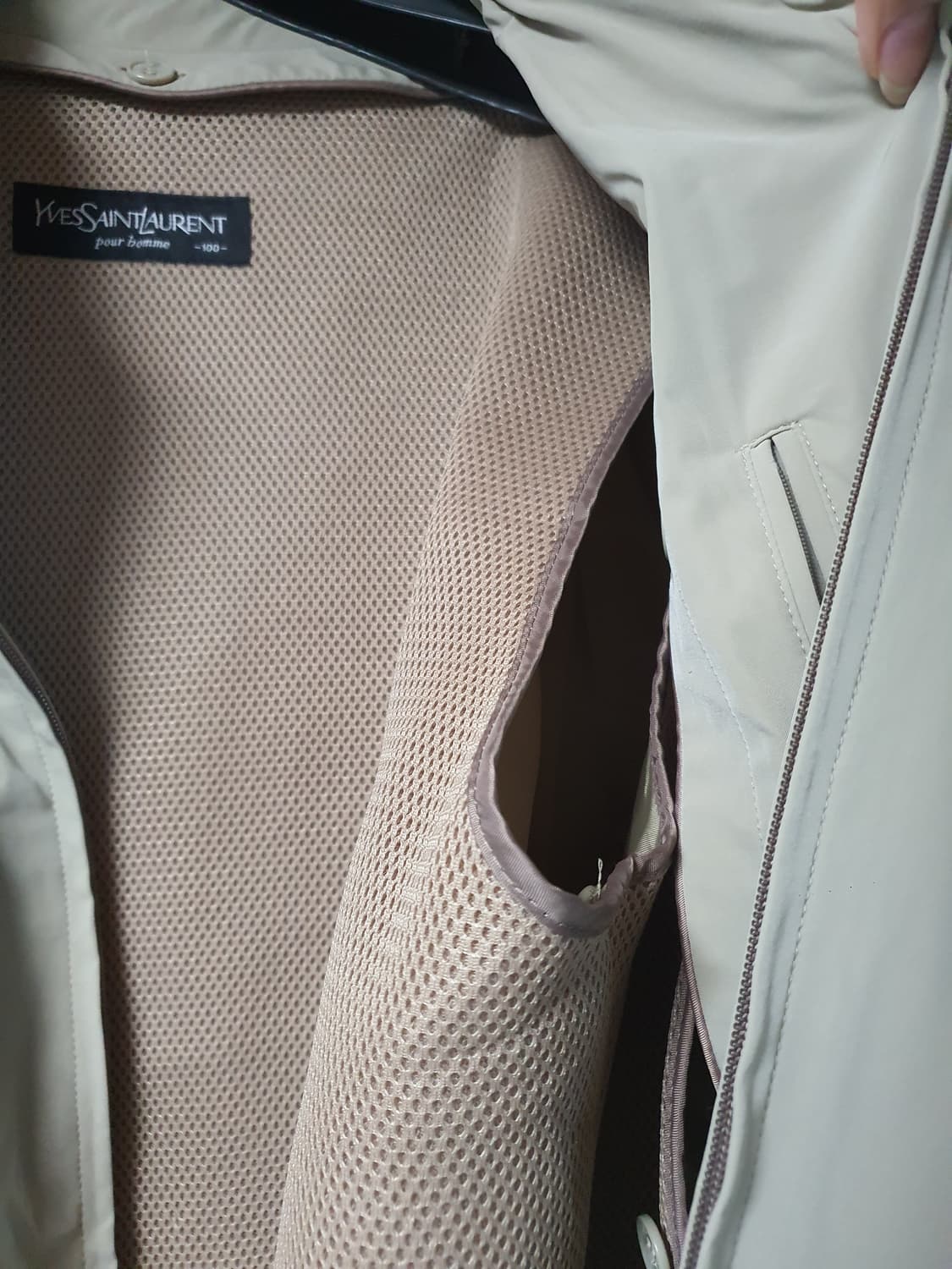 입생로랑 블루종 봄버 상품이미지7