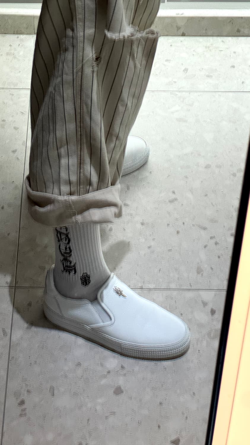 (예약중)대거 슬립온 화이트 상품이미지2