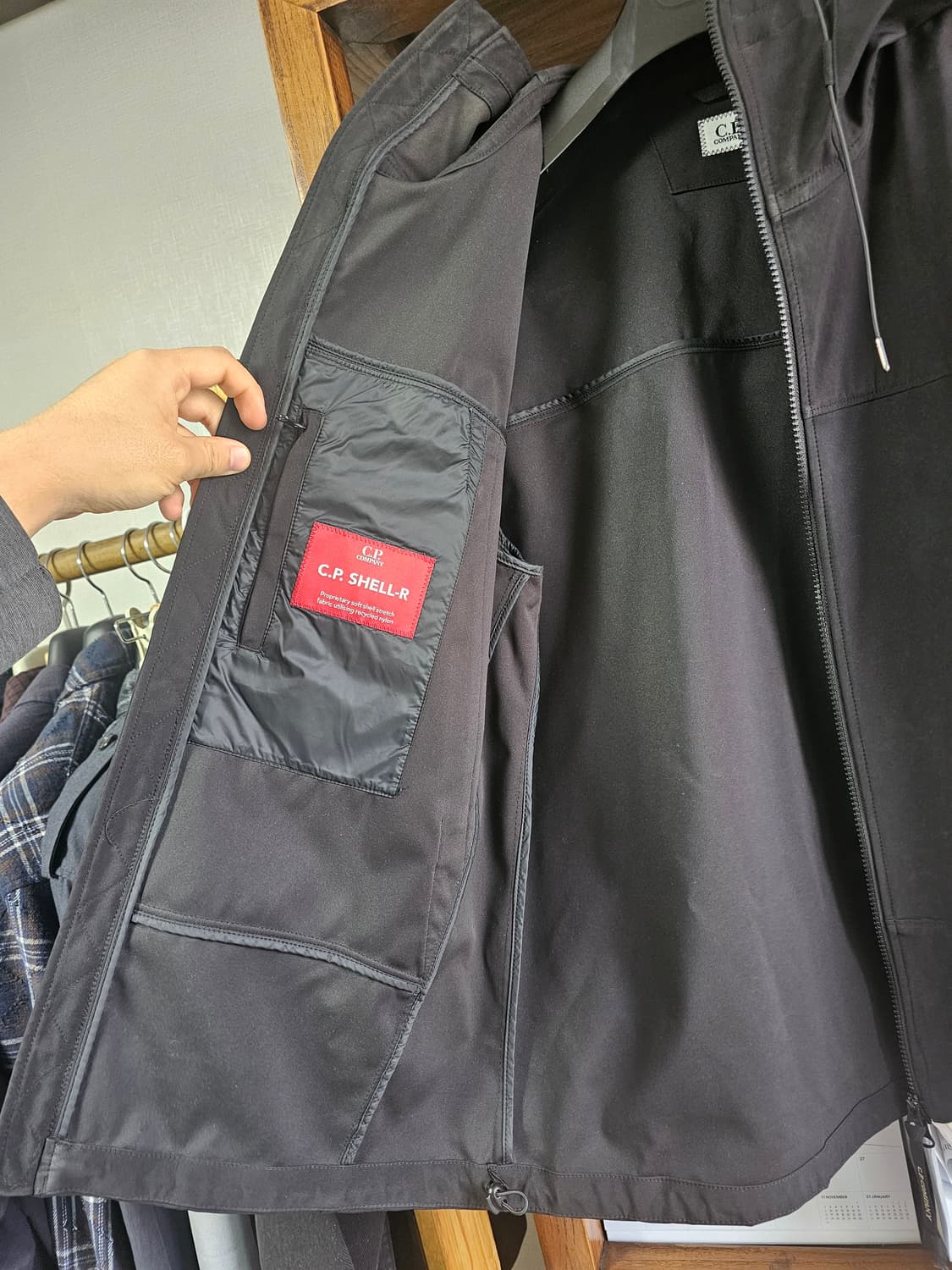 씨피 CP컴퍼니 고글 자켓 블랙 팔아요 50 100사이즈 상품이미지5