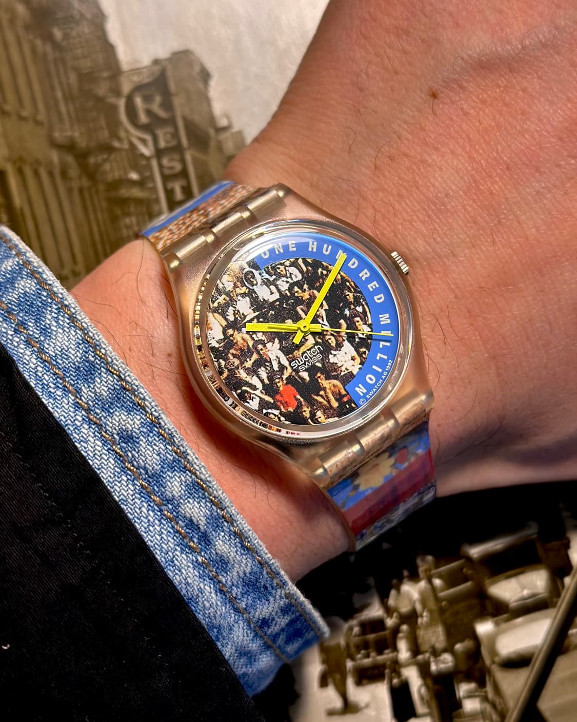 92년판) 빈티지 스와치 히피스타일 1억 상품이미지1