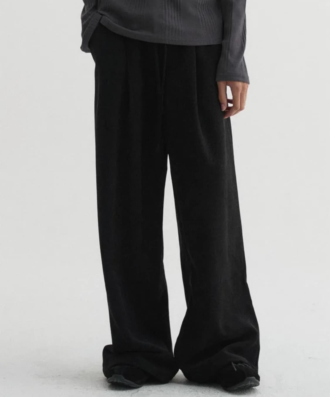 Dnsr 코듀로이 원턱 와이드팬츠 m 상품이미지1